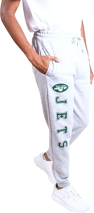 NFL Official Adults Super Soft Game Day Jogger Sweatpants - Unisex|New York Jets