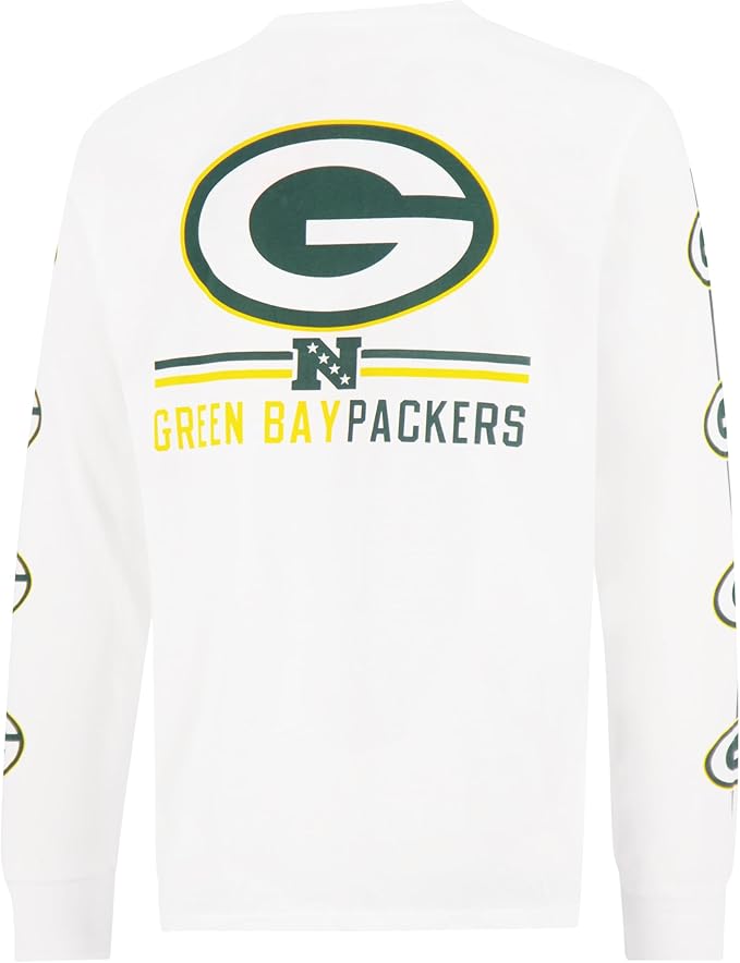 NFL Official Adults Super Soft Supreme Long Sleeve T-Shirt - Unisex|Green Bay Packers