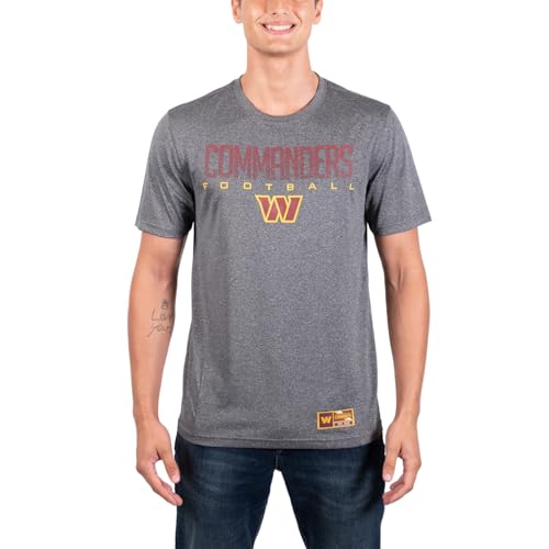 Ultra Game NFL Official Adults Super Soft Supreme Game Day T-Shirt - Unisex, Washington Football|Washington Football