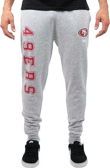 NFL Official Adults Super Soft Game Day Jogger Sweatpants - Unisex|San Francisco 49ers