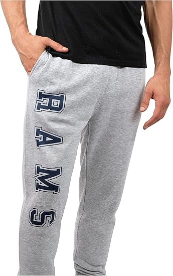 Ultra Game NFL Official Adults Super Soft Game Day Jogger Sweatpants - Unisex, Los Angeles Rams|Los Angeles Rams