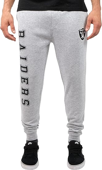 NFL Official Adults Super Soft Game Day Jogger Sweatpants - Unisex|Las Vegas Raiders