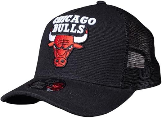 Ultra Game NBA Chicago Bulls Boys 8-20 Snap Back All Around The World Trucker Baseball Cap Hatt|Chicago Bulls - UltraGameShop