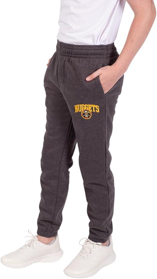 Ultra Game NBA Denver Nuggets Boys Extra Soft Jogger Sweatpants|Denver Nuggets - UltraGameShop