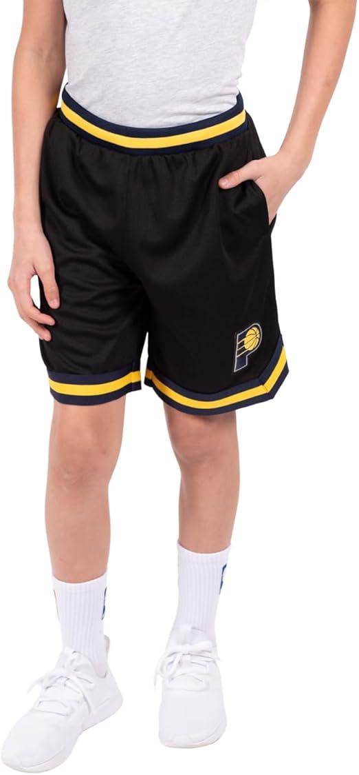 Ultra Game NBA Indiana Pacers Boys Active Knit Slam Basketball Training Shorts|Indiana Pacers - UltraGameShop