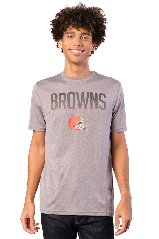 Ultra Game NFL Official Adults Super Soft Supreme Game Day T-Shirt - Unisex Cleveland Browns|Cleveland Browns