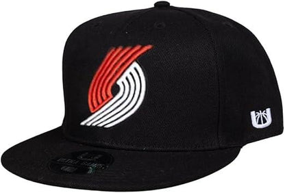 Ultra Game NBA Adults Portland Trail Blazers Twill Snap Back Ultimate Baseball Cap Hat| Portland Trail Blazers - UltraGameShop