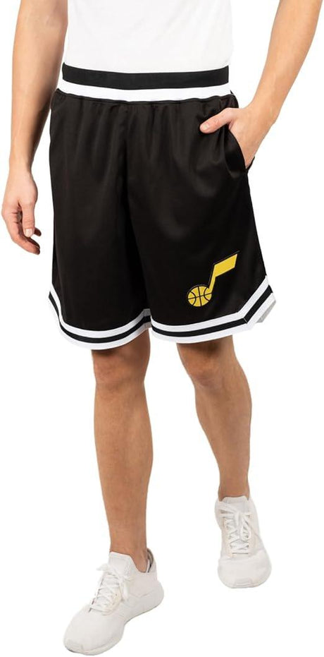 Ultra Game NBA Utah Jazz Official Men's Supreme Active Basketball Training Shorts|Utah Jazz - UltraGameShop