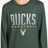 Ultra Game NBA Milwaukee Bucks Boys Super Soft Long Sleeve Active T-Shirt|Milwaukee Bucks - UltraGameShop