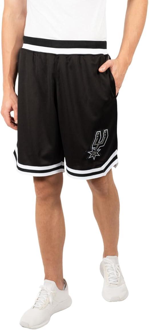 Ultra Game NBA San Antonio Spurs Official Men's Supreme Active Basketball Training Shorts|San Antonio Spurs - UltraGameShop