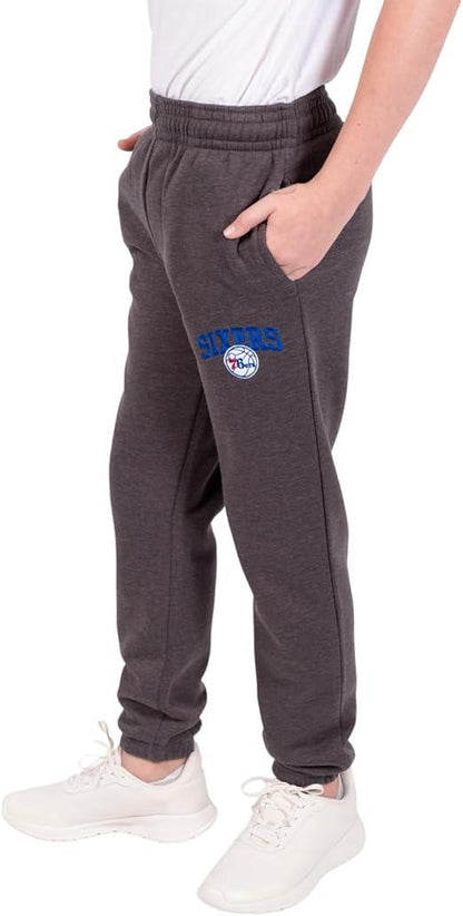 Ultra Game NBA Philadelphia 76ers Boys Extra Soft Jogger Sweatpants|Philadelphia 76ers - UltraGameShop