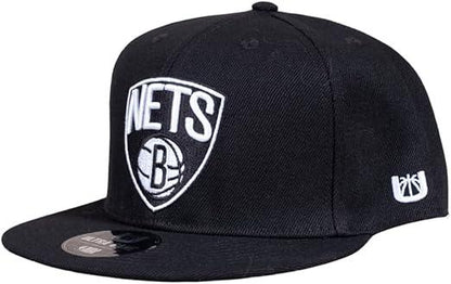 Ultra Game NBA Adults Brooklyn Nets Twill Snap Back Ultimate Baseball Cap Hat| Brooklyn Nets - UltraGameShop