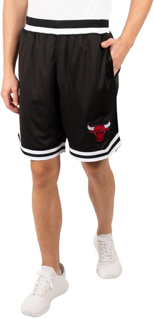 Ultra Game NBA Chicago Bulls Official Men's Supreme Active Basketball Training Shorts|Chicago Bulls - UltraGameShop