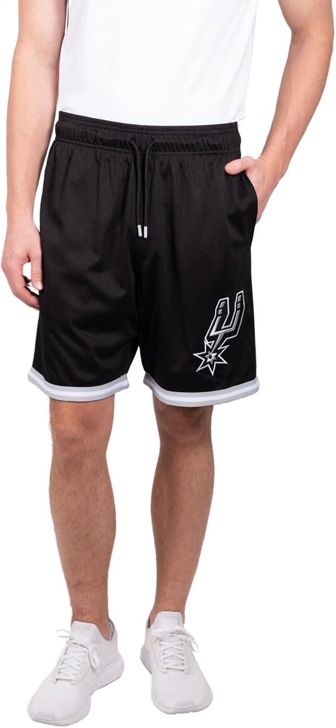 Ultra Game NBA San Antonio Spurs Men's Slam Active Basketball Training Shorts|San Antonio Spurs - UltraGameShop