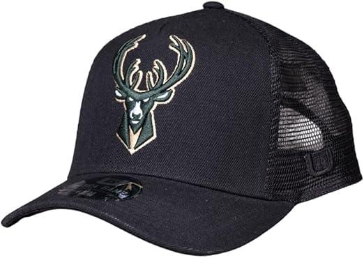 Ultra Game NBA Milwaukee Bucks Boys 8-20 Snap Back All Around The World Trucker Baseball Cap Hatt|Milwaukee Bucks - UltraGameShop