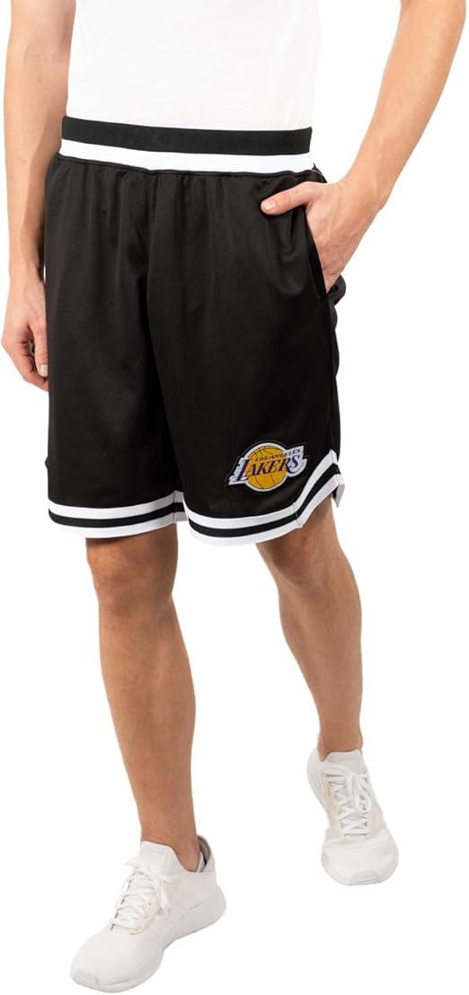 Ultra Game NBA Los Angeles Lakers Official Men's Supreme Active Basketball Training Shorts|Los Angeles Lakers - UltraGameShop