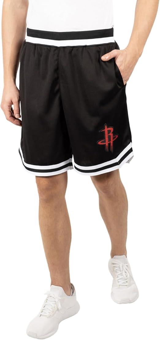 Ultra Game NBA Houston Rockets Official Men's Supreme Active Basketball Training Shorts|Houston Rockets - UltraGameShop