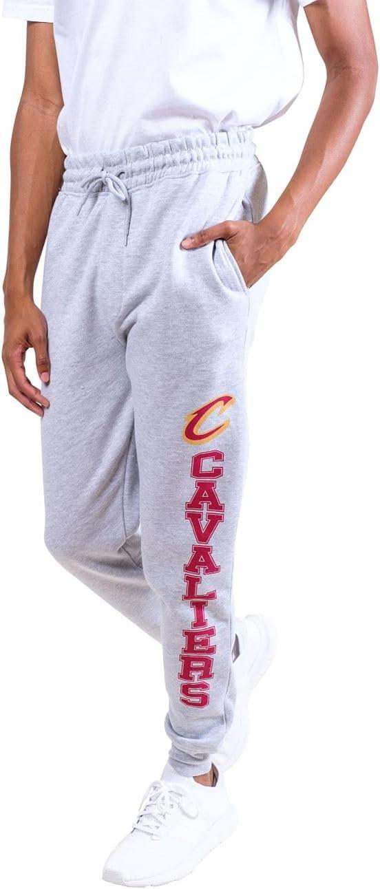 Ultra Game NBA Cleveland Cavaliers Men's Super Soft Game Day Jogger Sweatpants|Cleveland Cavaliers - UltraGameShop