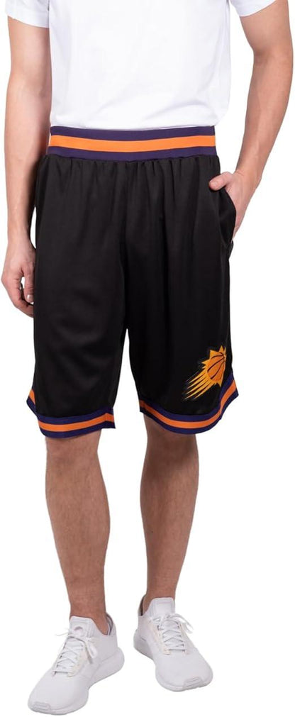 Ultra Game NBA Phoenix Suns Men's Active Knit Basketball Training Shorts|Phoenix Suns - UltraGameShop