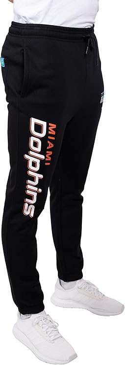 NFL Official Adults Super Soft Game Day Jogger Sweatpants - Unisex|Miami Dolphins