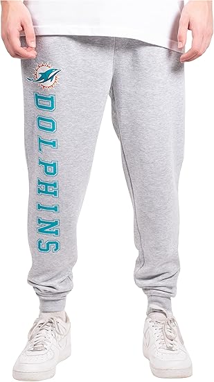 NFL Official Adults Super Soft Game Day Jogger Sweatpants - Unisex|Miami Dolphins