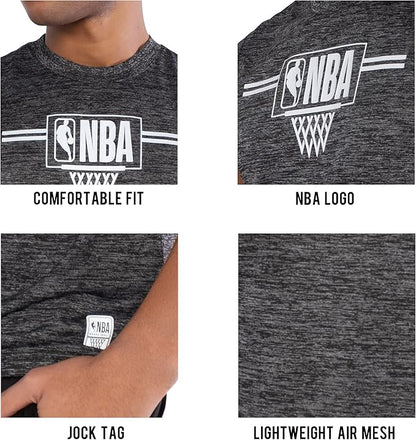 Ultra Game NBA Official Men‚Äôs Soft Active Sleeveless Tank Top T-Shirt, NBA|NBA