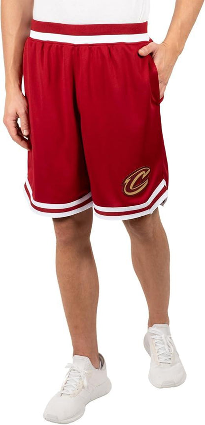 Ultra Game NBA Cleveland Cavaliers Official Men's Supreme Active Basketball Training Shorts|Cleveland Cavaliers - UltraGameShop