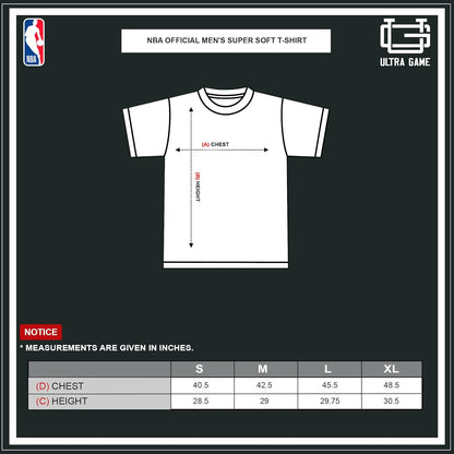 Ultra Game Men's NBA Official Super Soft Bold Graphics T-Shirt, New York Knicks, Team Color|New York Knicks