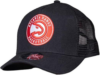 Ultra Game NBA Adults Atlanta Hawks Snap Back All Around The World Trucker Baseball Cap Hat| Atlanta Hawks - UltraGameShop