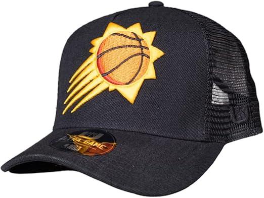 Ultra Game NBA Phoenix Suns Boys 8-20 Snap Back All Around The World Trucker Baseball Cap Hatt|Phoenix Suns - UltraGameShop