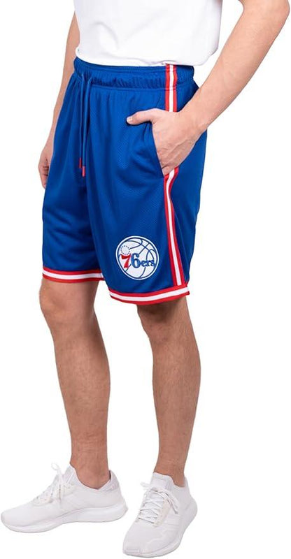 Ultra Game NBA Philadelphia 76ers Men's Slam Active Basketball Training Shorts|Philadelphia 76ers - UltraGameShop