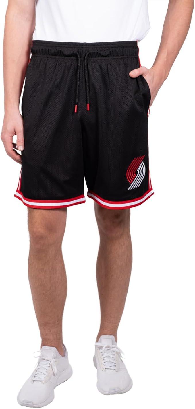 Ultra Game NBA Portland Trail Blazers Men's Slam Active Basketball Training Shorts|Portland Trail Blazers - UltraGameShop