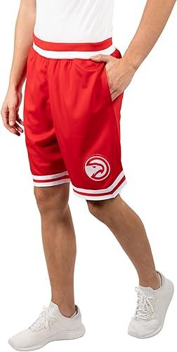 Ultra Game NBA Atlanta Hawks Official Men's Supreme Active Basketball Training Shorts|Atlanta Hawks - UltraGameShop