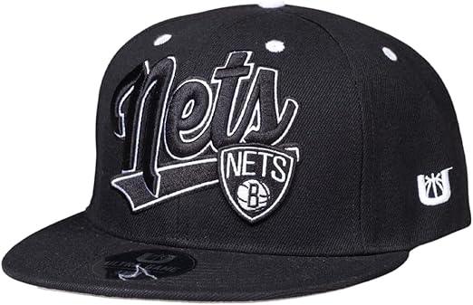 Ultra Game NBA Brooklyn Nets Boys 8-20 Snap Back 3D Embroidered Team Logo Baseball Cap Hat|Brooklyn Nets - UltraGameShop