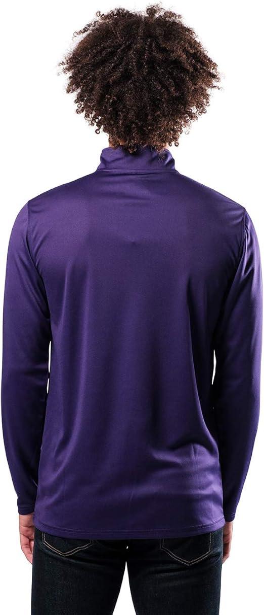 Ultra Game NBA Phoenix Suns Men's Quarter Zip Long Sleeve Pullover T-Shirt|Phoenix Suns - UltraGameShop