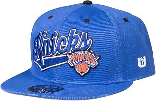 Ultra Game NBA New York Knicks Boys 8-20 Snap Back 3D Embroidered Team Logo Baseball Cap Hat|New York Knicks - UltraGameShop