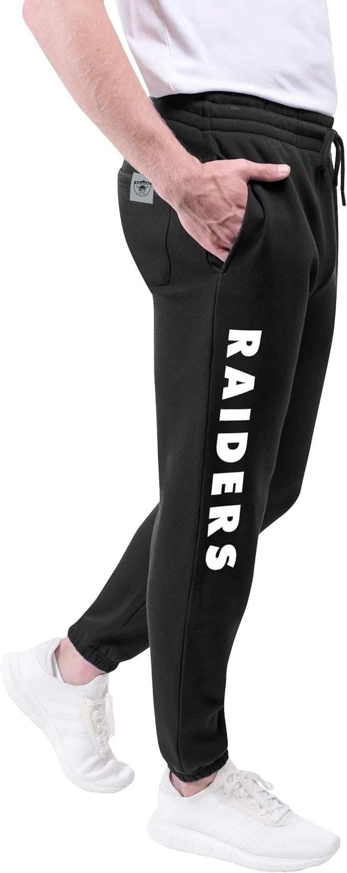 Ultra Game Men's NFL Official Super Soft Game Day Jogger Sweatpants|Las Vegas Raiders