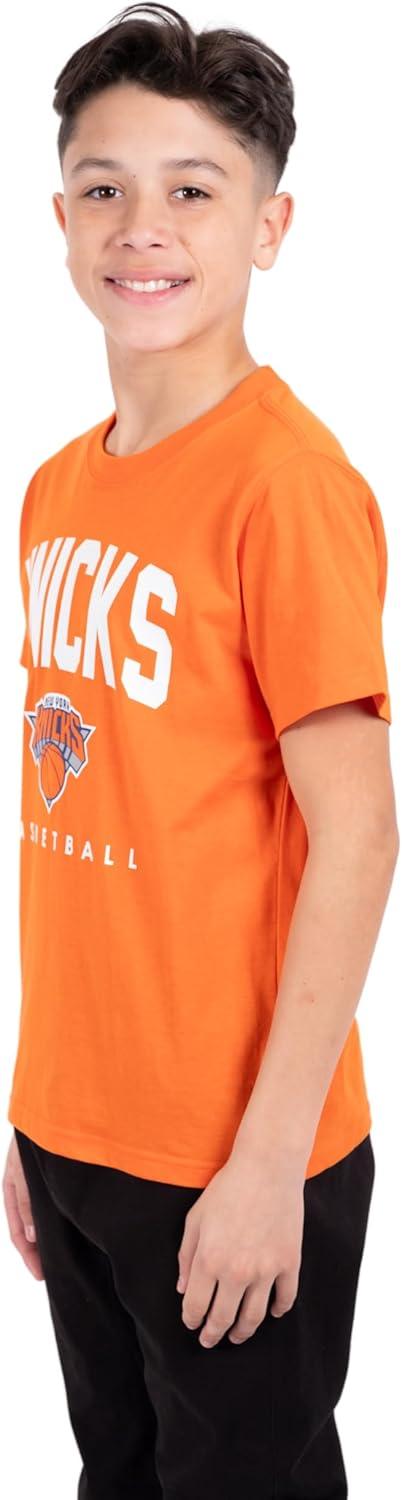 Ultra Game NBA New York Knicks Boys Super Soft Game Time T-Shirt|New York Knicks - UltraGameShop