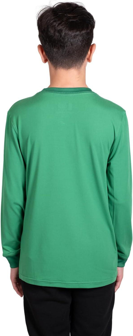 Ultra Game NBA Boston Celtics Boys Super Soft Long Sleeve Active T-Shirt|Boston Celtics - UltraGameShop