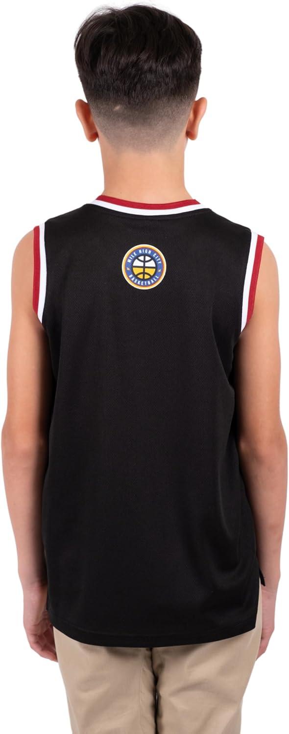 Ultra Game NBA Denver Nuggets Boys Sleeveless Mesh Tank Top Muscle T-Shirt|Denver Nuggets - UltraGameShop