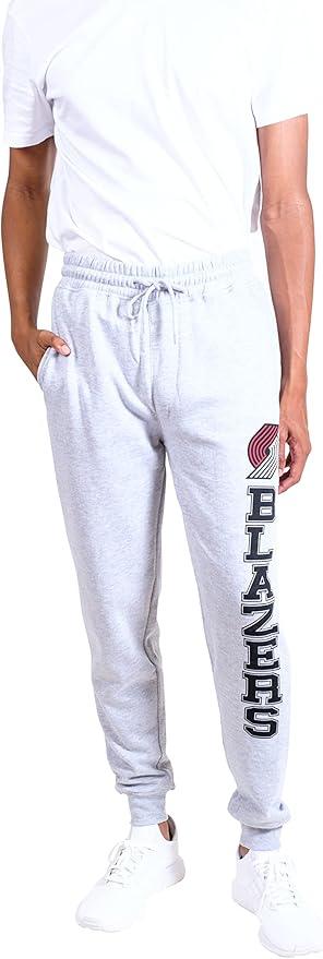 Ultra Game NBA Portland Trail Blazers Men's Super Soft Game Day Jogger Sweatpants|Portland Trail Blazers - UltraGameShop