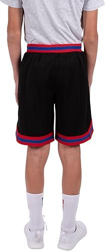 Ultra Game NBA Los Angeles Clippers Boys Active Knit Slam Basketball Training Shorts|Los Angeles Clippers - UltraGameShop