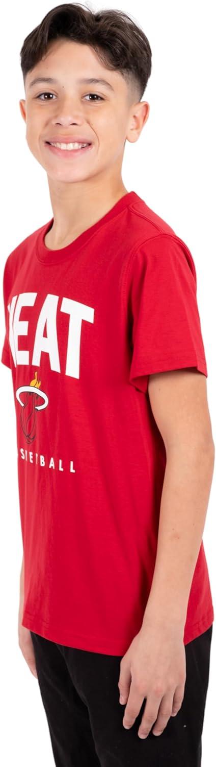 Ultra Game NBA Miami Heat Boys Super Soft Game Time T-Shirt|Miami Heat - UltraGameShop