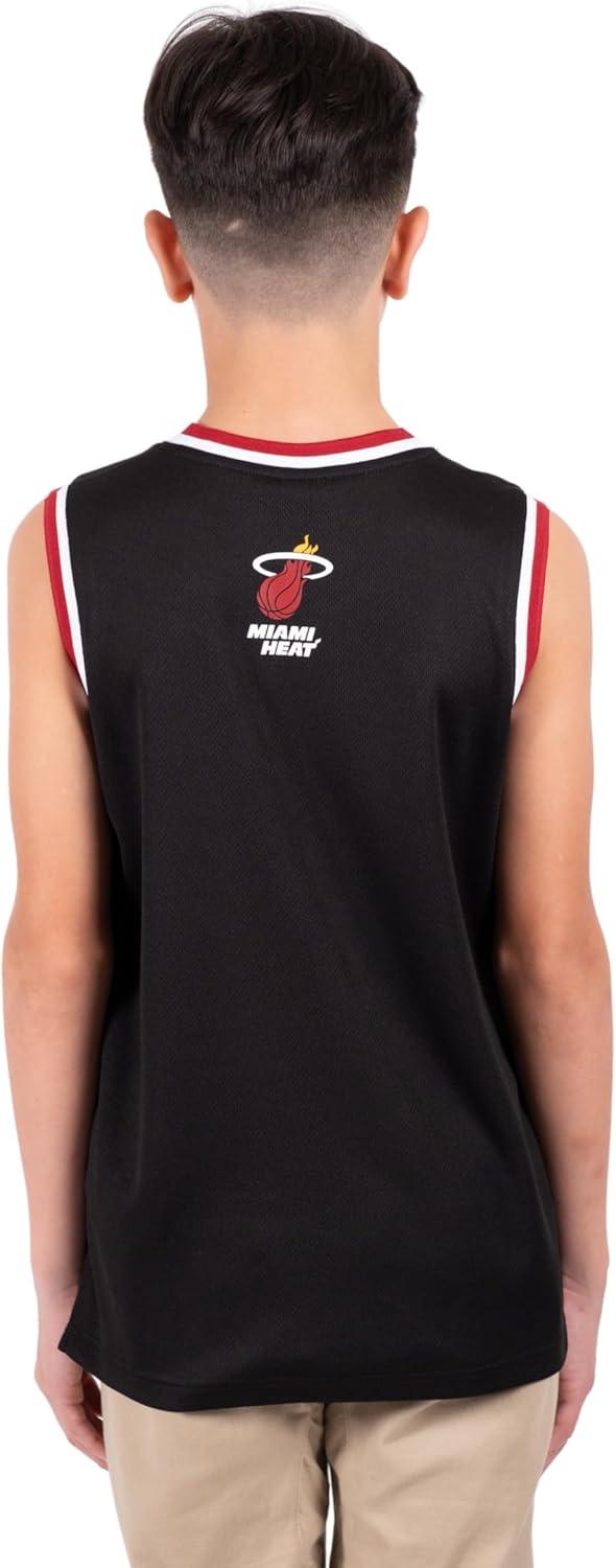 Ultra Game NBA Miami Heat Boys Sleeveless Mesh Tank Top Muscle T-Shirt|Miami Heat - UltraGameShop