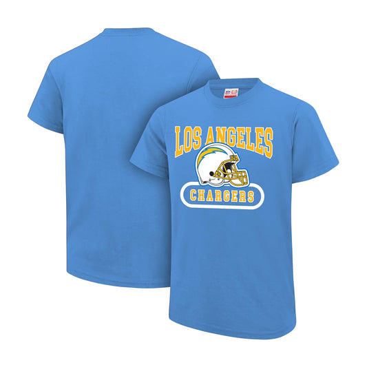 Ultra Game NFL Official Youth Super Soft Game Day T-Shirt, Los Angeles Chargers, Team Color 2024|Los Angeles Chargers