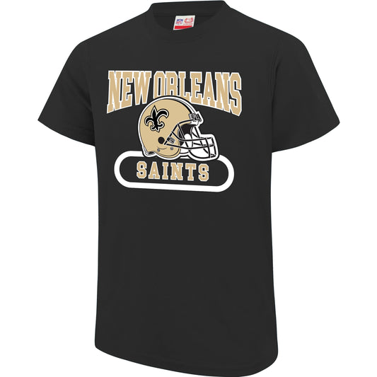 Ultra Game NFL Official Youth Super Soft Game Day T-Shirt, New Orleans Saints, Team Color 2024|New Orleans Saints