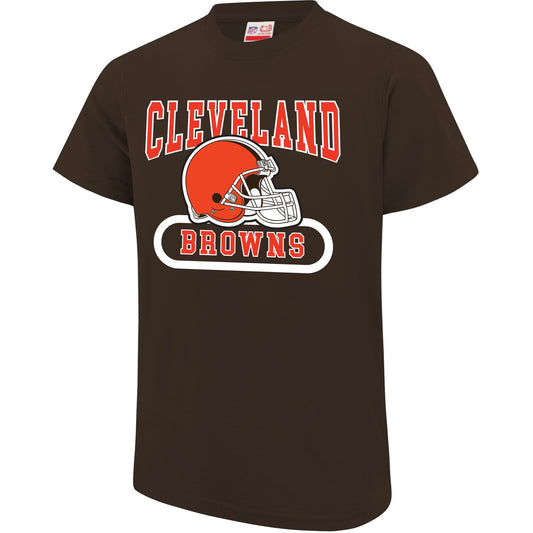 Ultra Game NFL Official Youth Super Soft Game Day T-Shirt, Cleveland Browns, Team Color 2024|Cleveland Brown