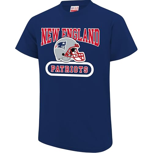 Ultra Game NFL Official Youth Super Soft Game Day T-Shirt, New England Patriots, Team Color 2024|New England Patriots