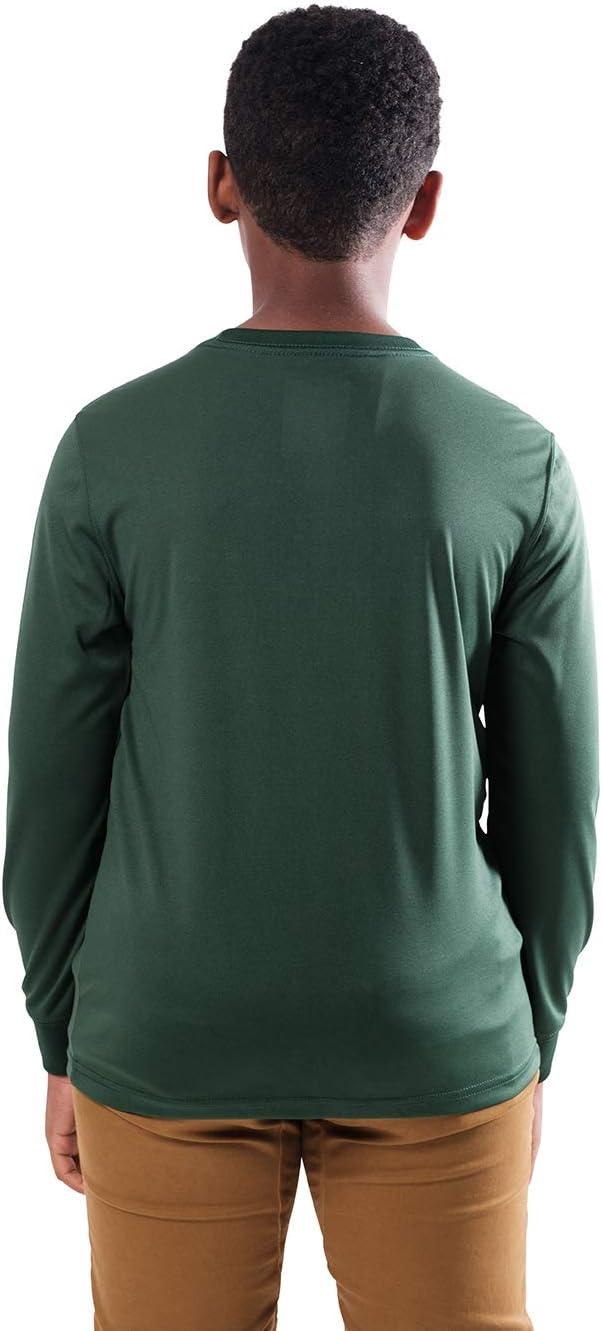 Ultra Game NFL Green Bay Packers Youth Super Soft Supreme Long Sleeve T-Shirt|Green Bay Packers - UltraGameShop