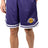 Ultra Game NBA Los Angeles Lakers Official Men's Supreme Active Basketball Training Shorts|Los Angeles Lakers - UltraGameShop